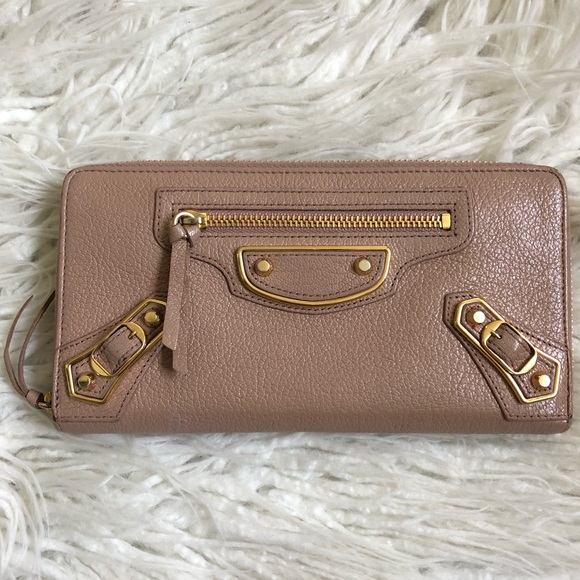 BALENCIAGA Motocross Classic Zip Around Wallet - Picture 3 of 12